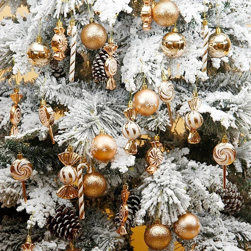 36pcs Christmas Ball Ornaments