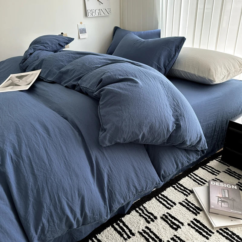 Cotton duvet cover set