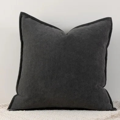 Solid cushion cover