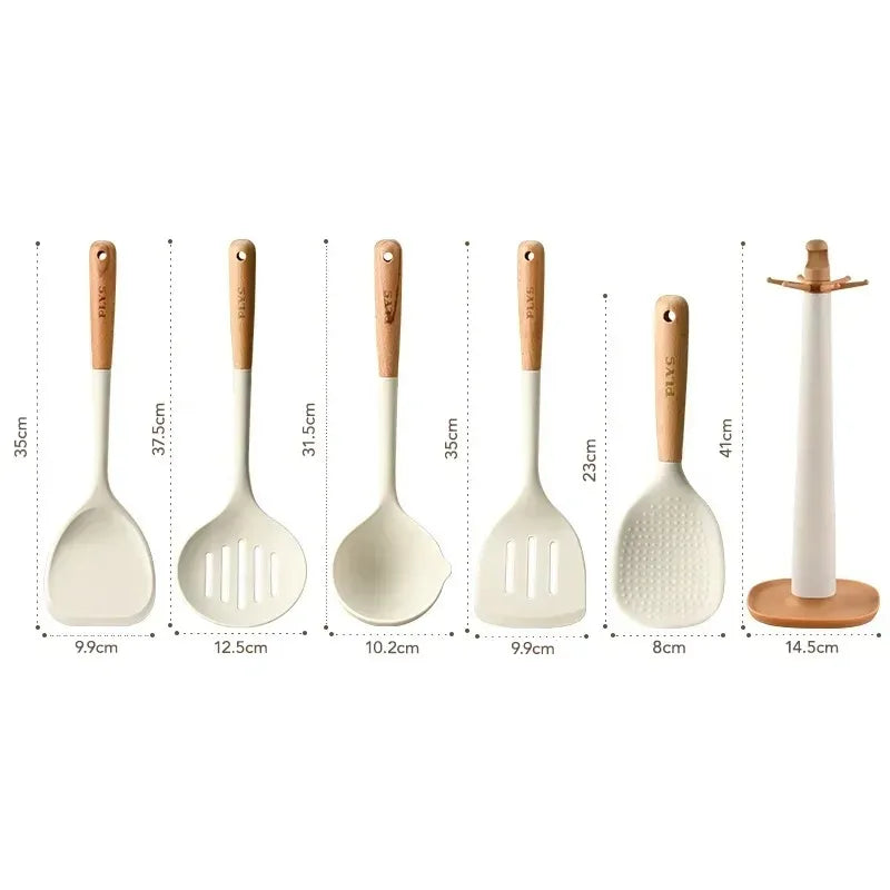 Silicone kitchenware set