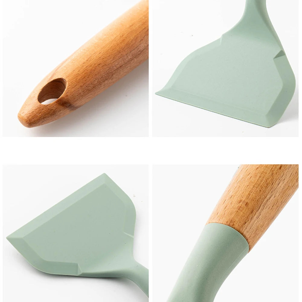 Silicone spatula scraper