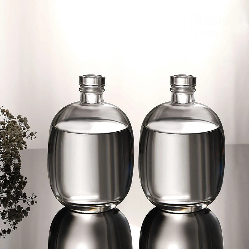 Lead-free glass bottle wine decanter barware