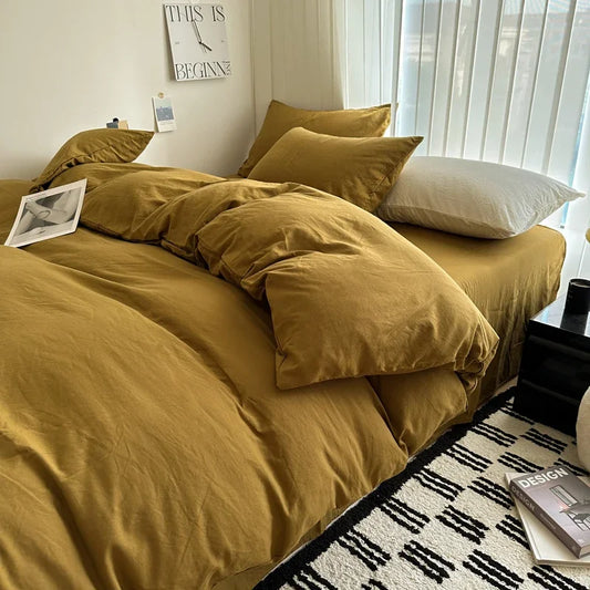 Cotton duvet cover set