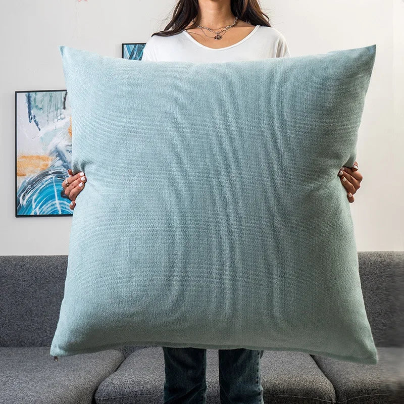 Large square pillow cover